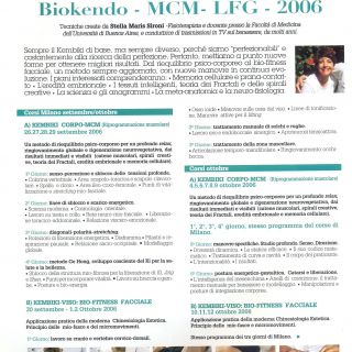 2006. Curso KEMBIKI DO.Italia